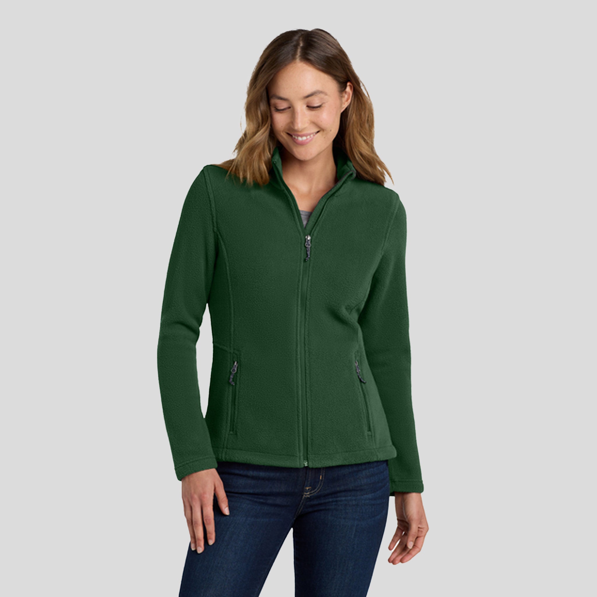 Women's Value Fleece Jacket | Forest Green