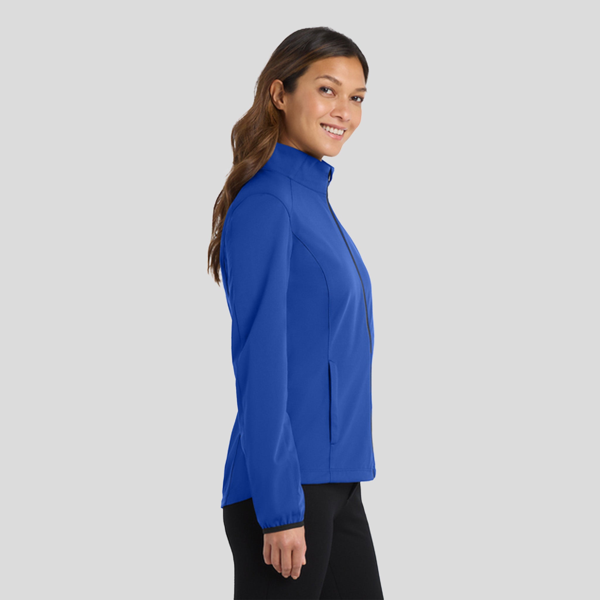 Women's Active Soft Shell Jacket | True Royal