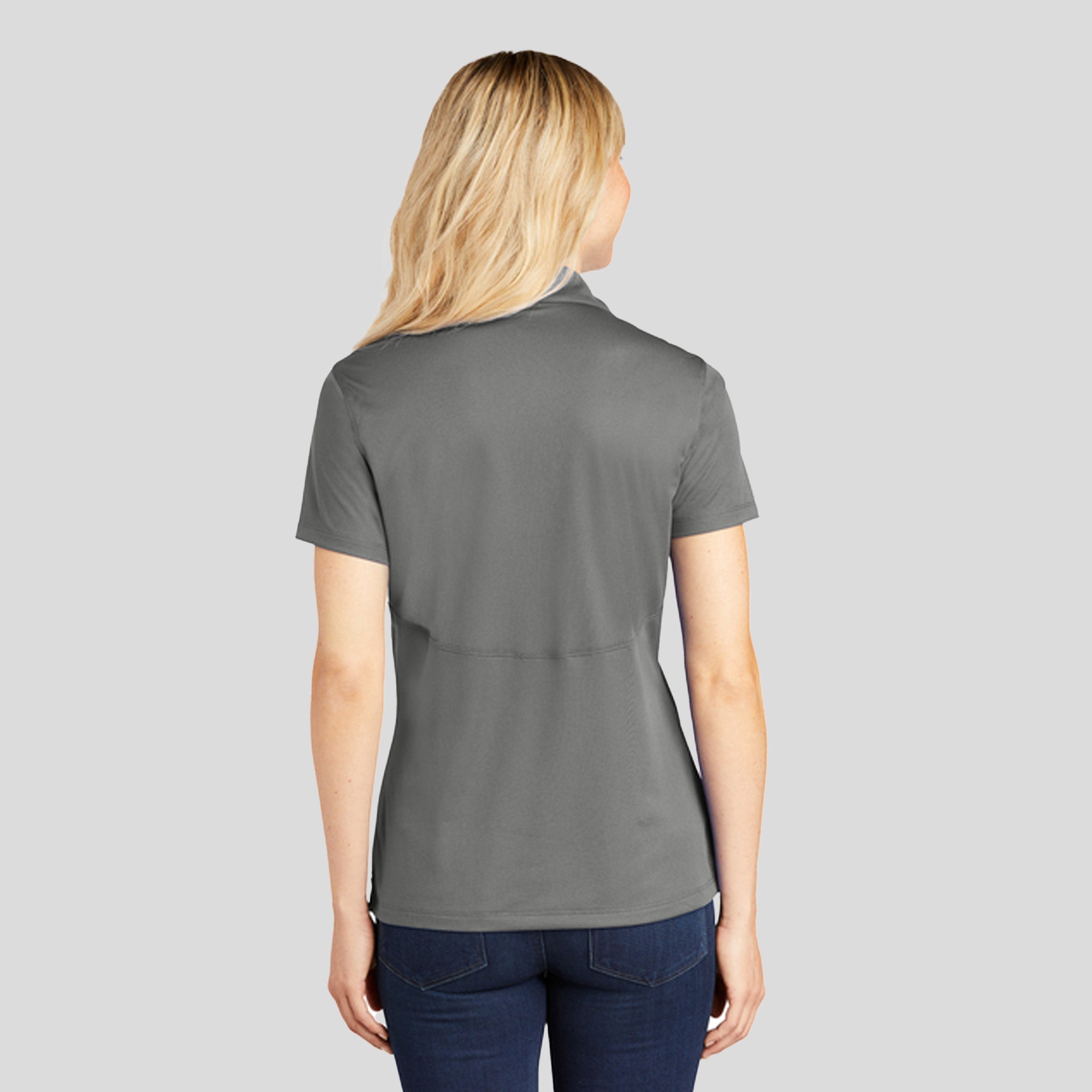 Women's Micropique Sport-Wick® Polo | Grey Concrete
