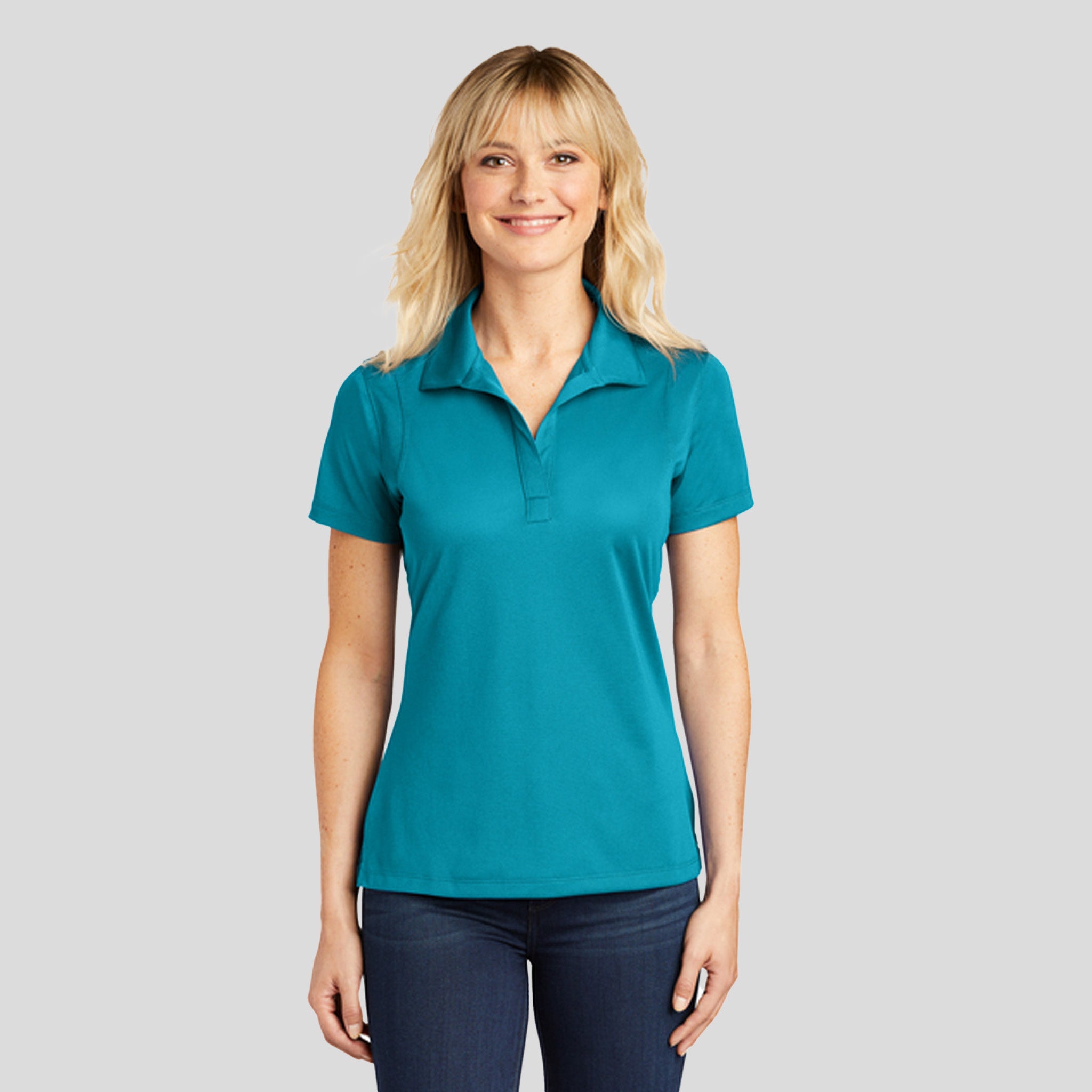 Women's Micropique Sport-Wick® Polo | Tropic Blue