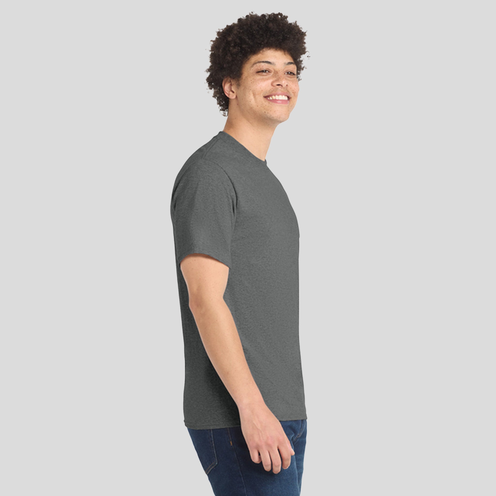 Core Blend Tee | Graphite Heather