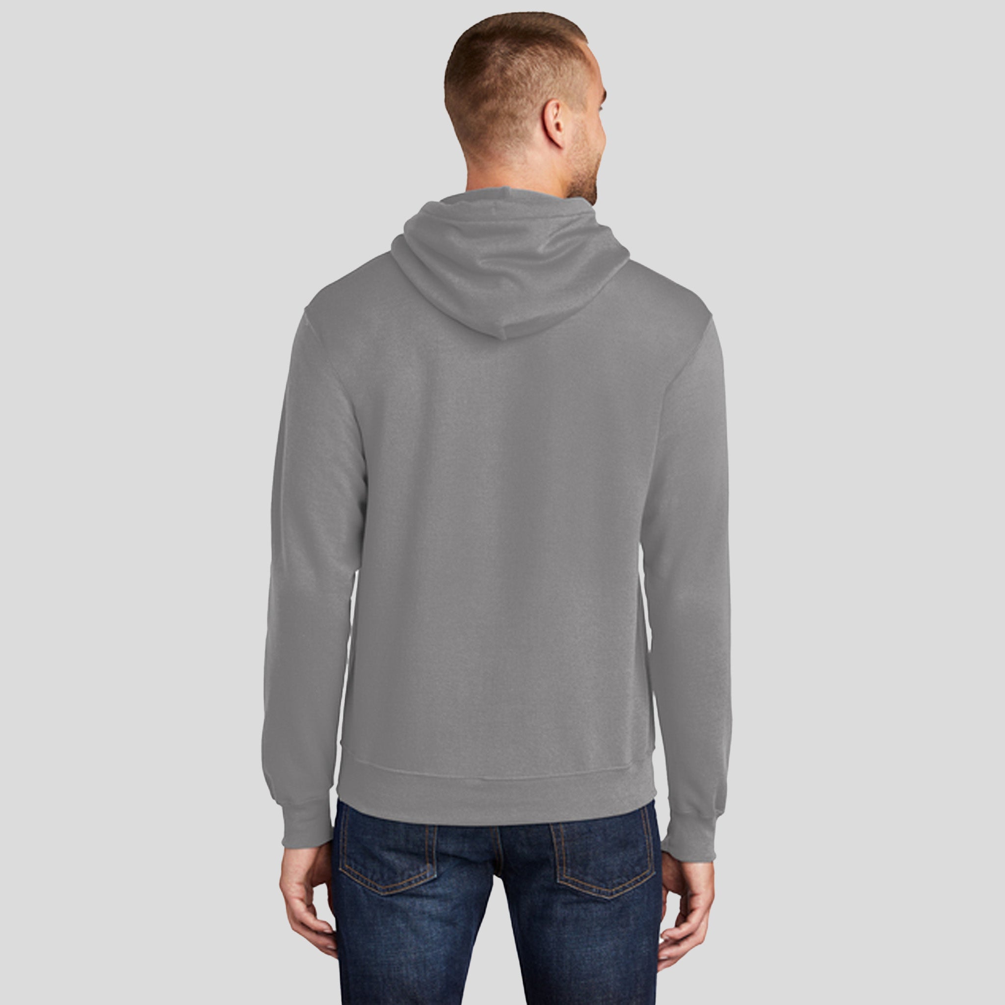 Core Fleece Pullover Hooded Sweatshirt | Medium Grey