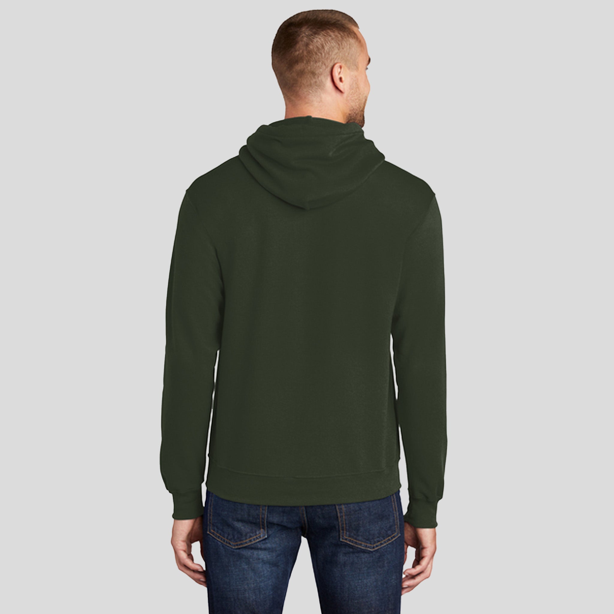 Core Fleece Pullover Hooded Sweatshirt | Olive