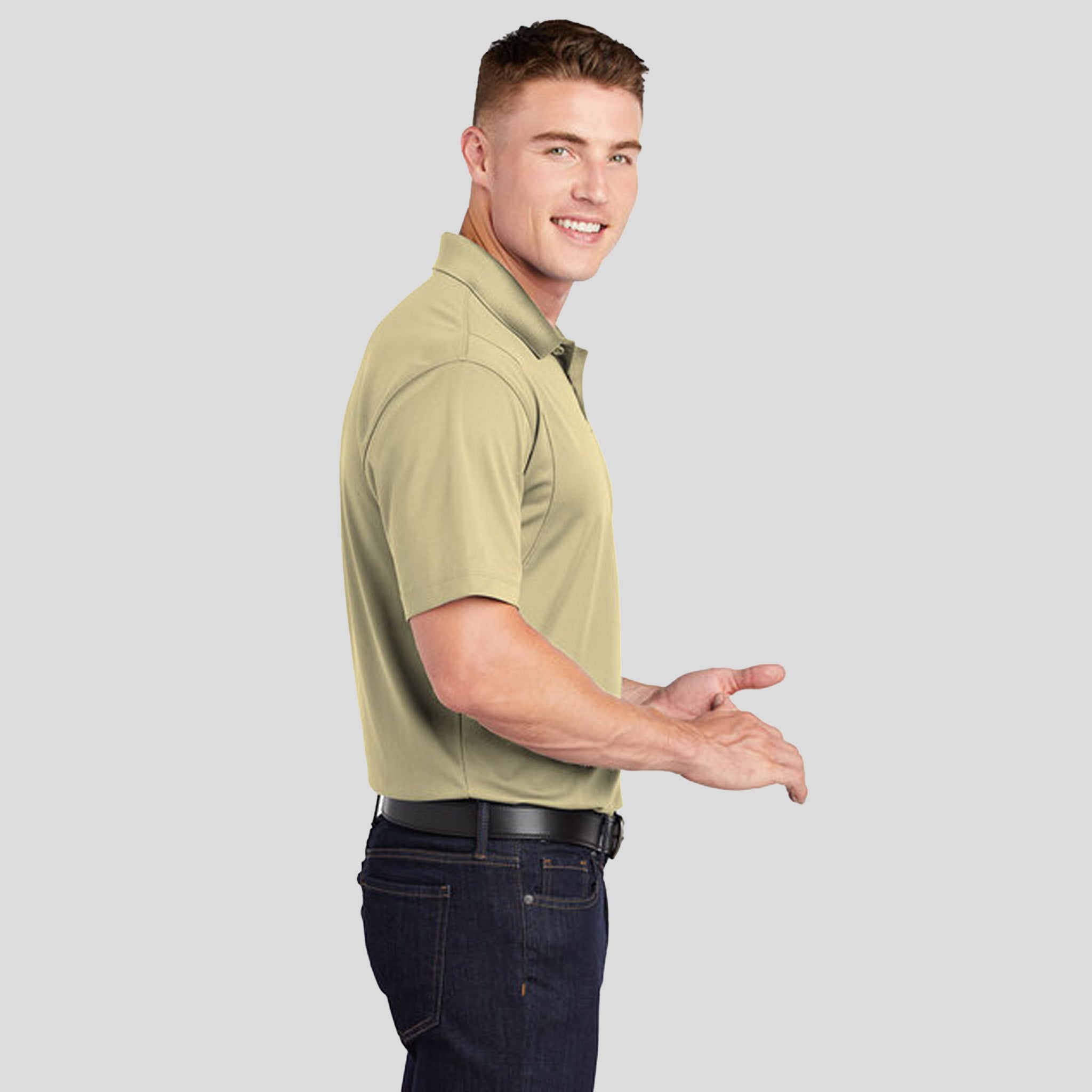Micropique Sport-Wick® Polo | Vegas Gold