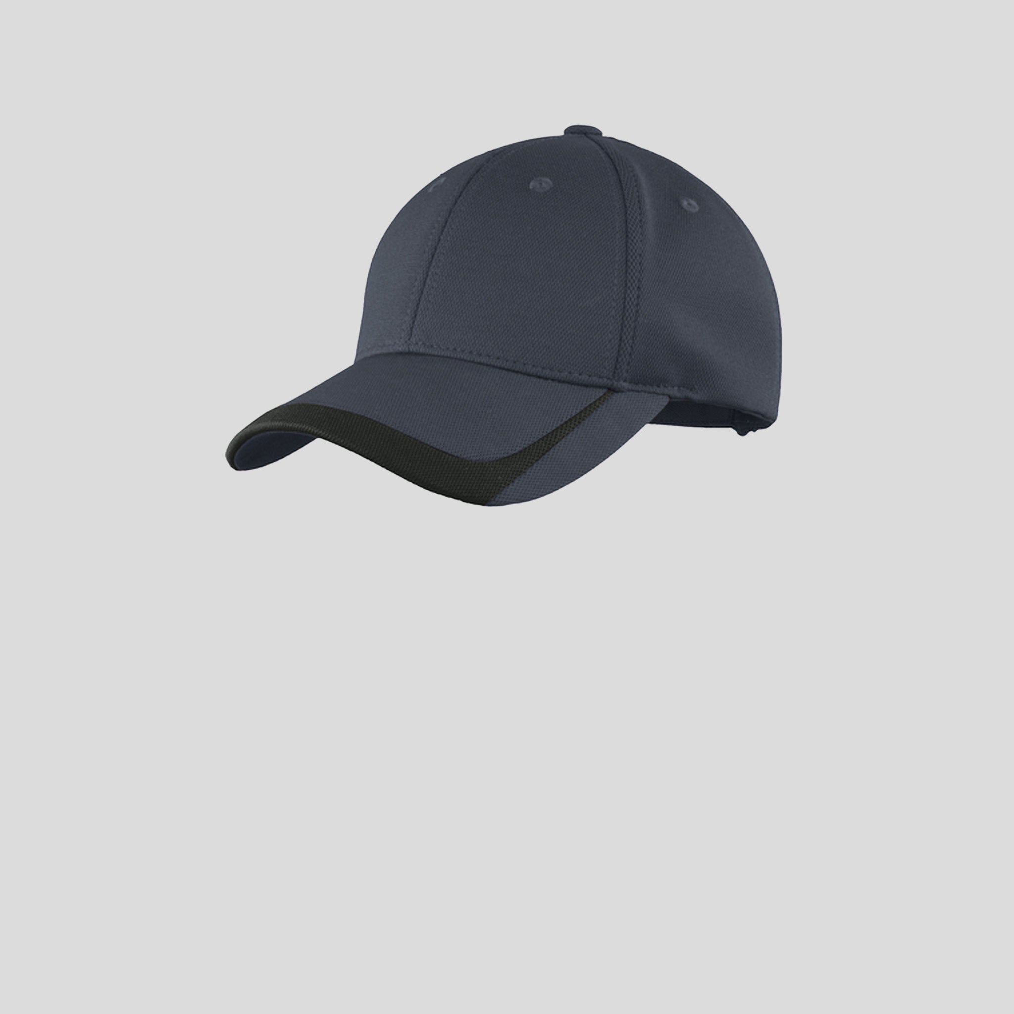 Pique Colorblock Cap | Graphite/Black