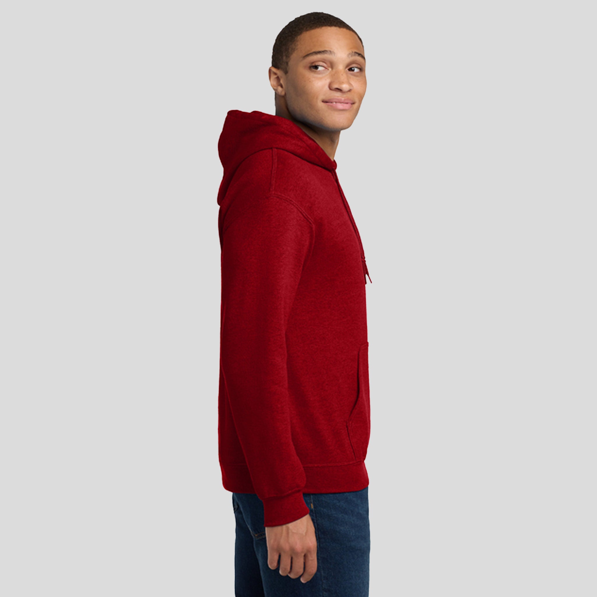 Heavy Blend™ Hooded Sweatshirt | Antique Cherry Red