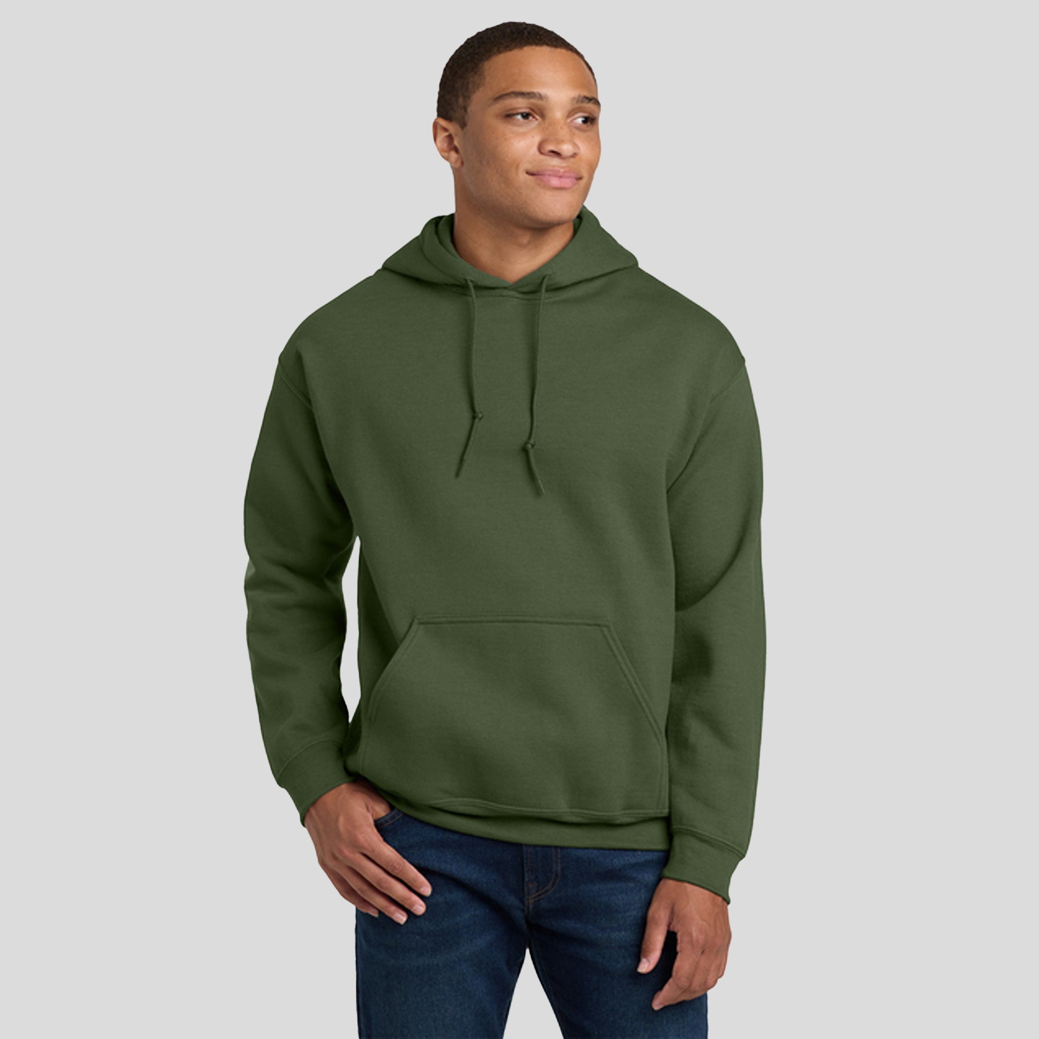 Heavy Blend™ Hooded Sweatshirt | Military Green