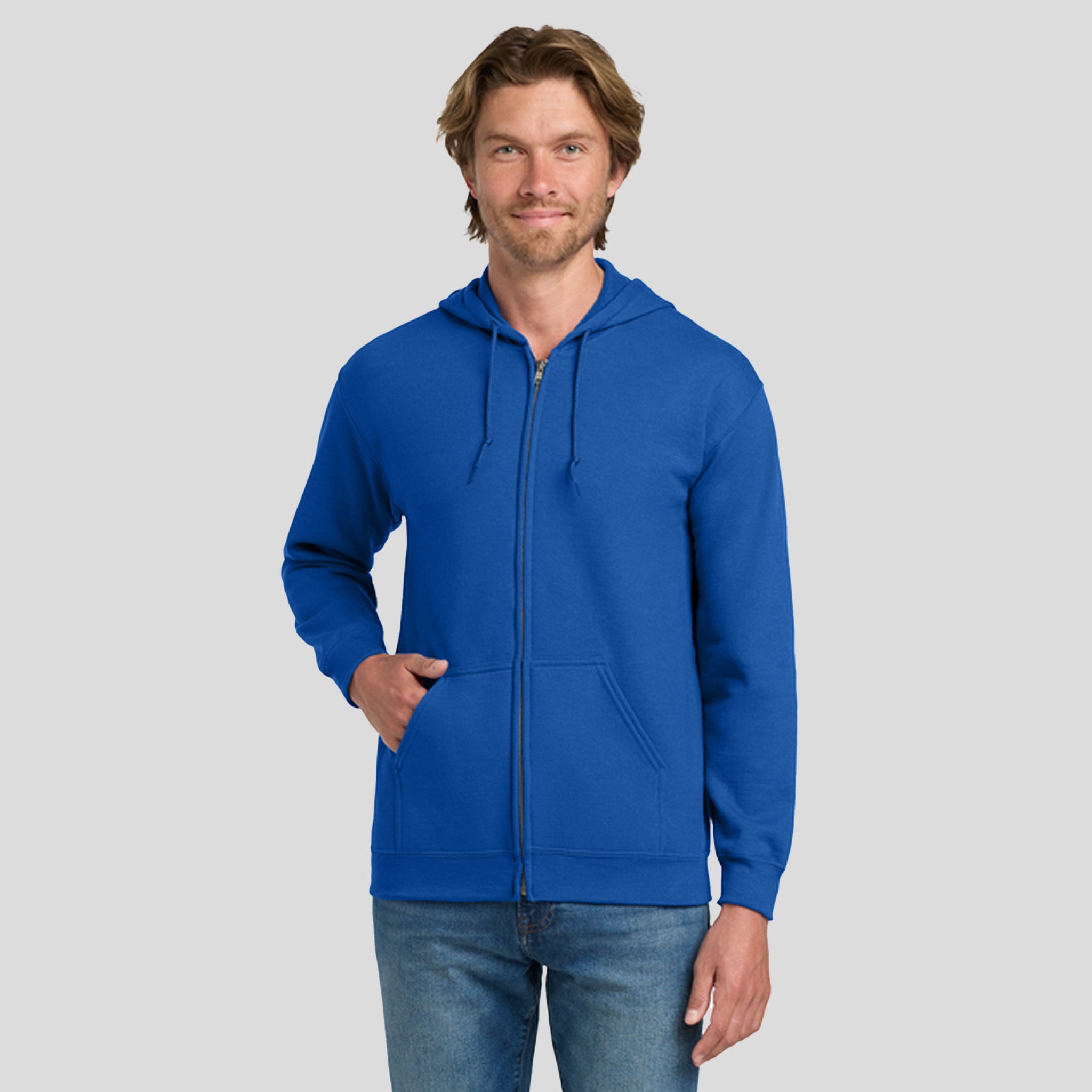 Heavy Blend™ Full-Zip Hooded Sweatshirt | Royal