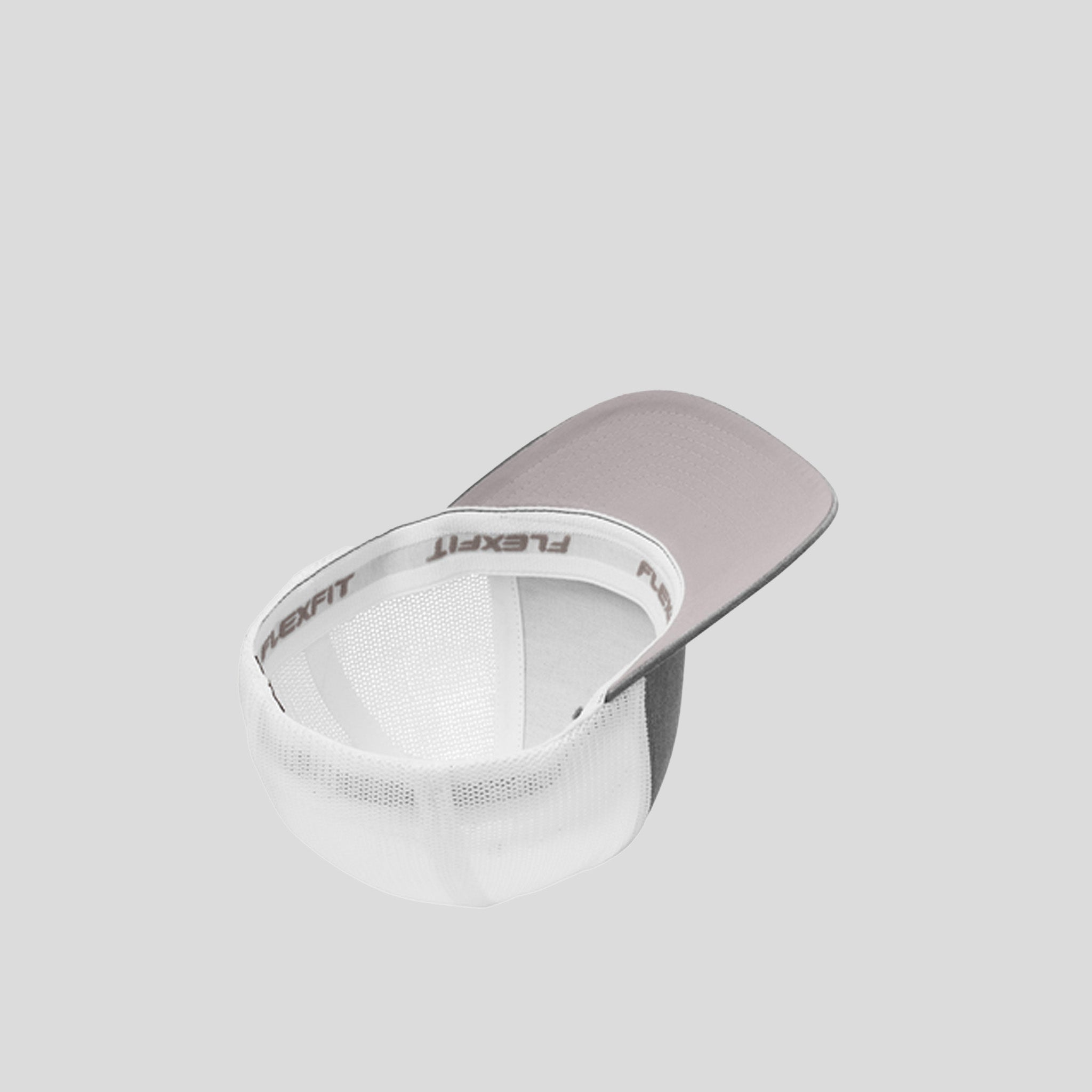 Flexfit® Mesh Back Cap | Heather Grey/White