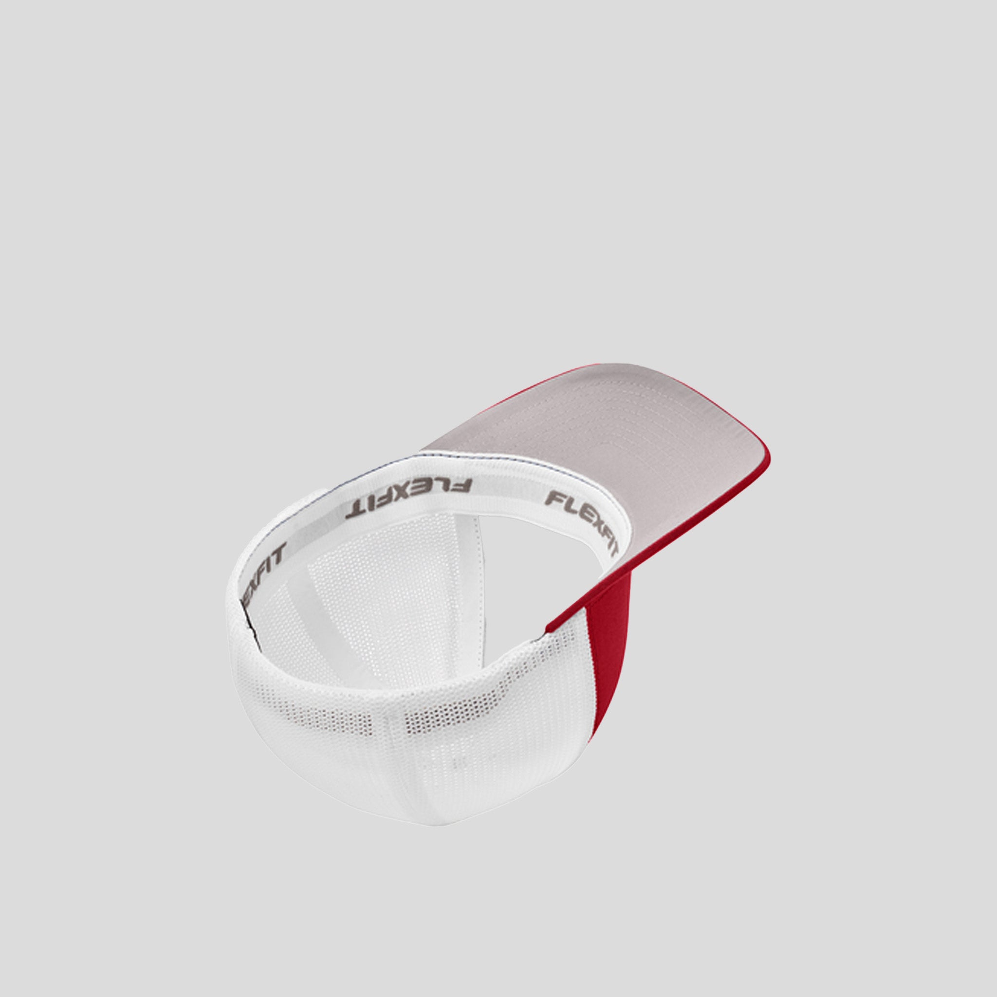 Flexfit® Mesh Back Cap | True Red/White