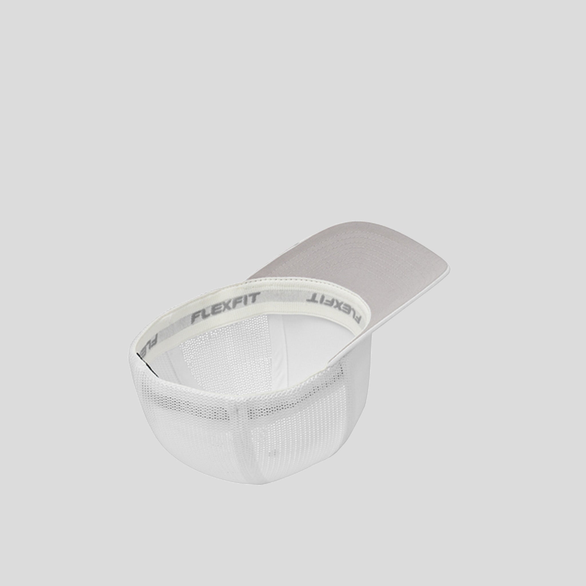 Flexfit® Mesh Back Cap | White/White