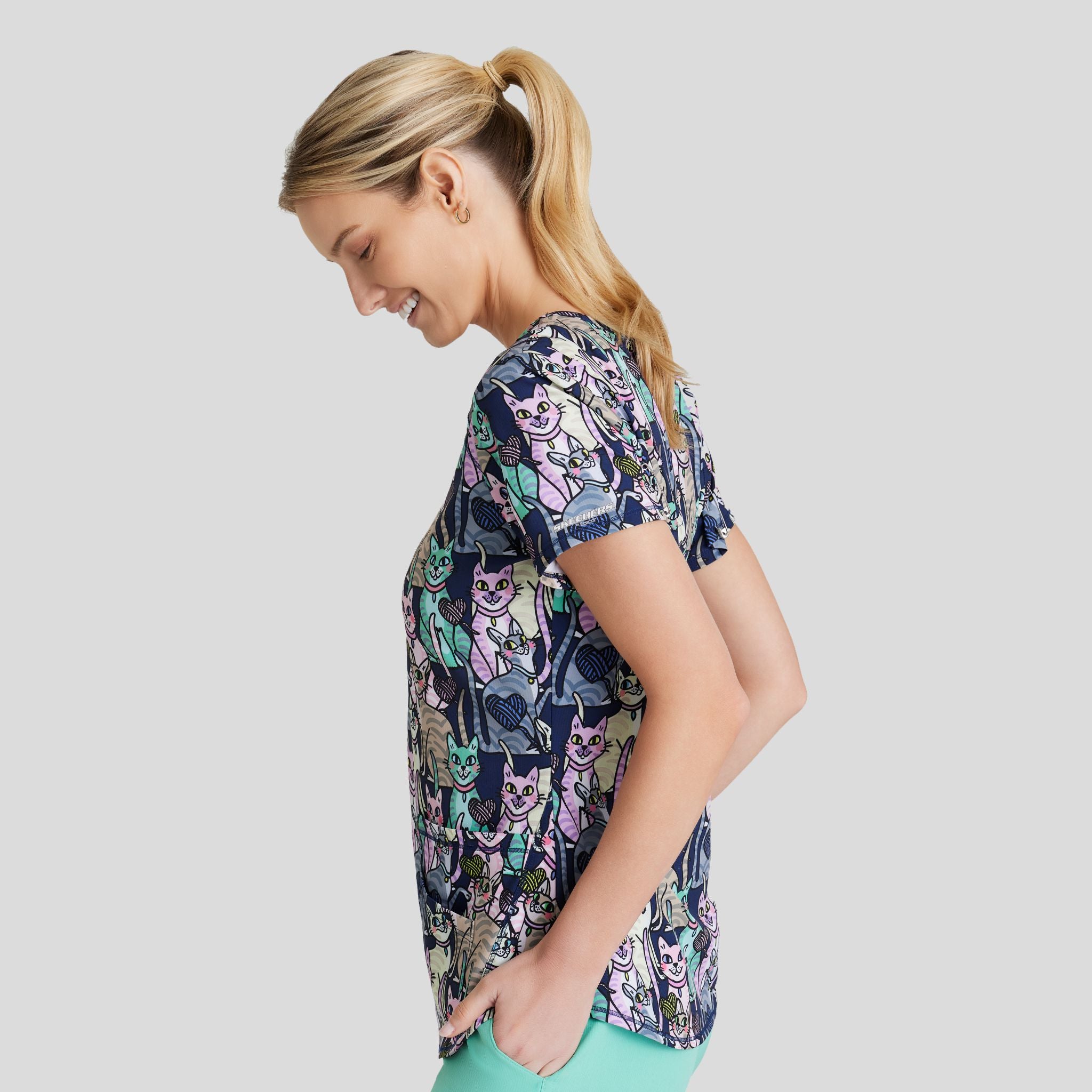 Essence Print Top | Yarn Lover