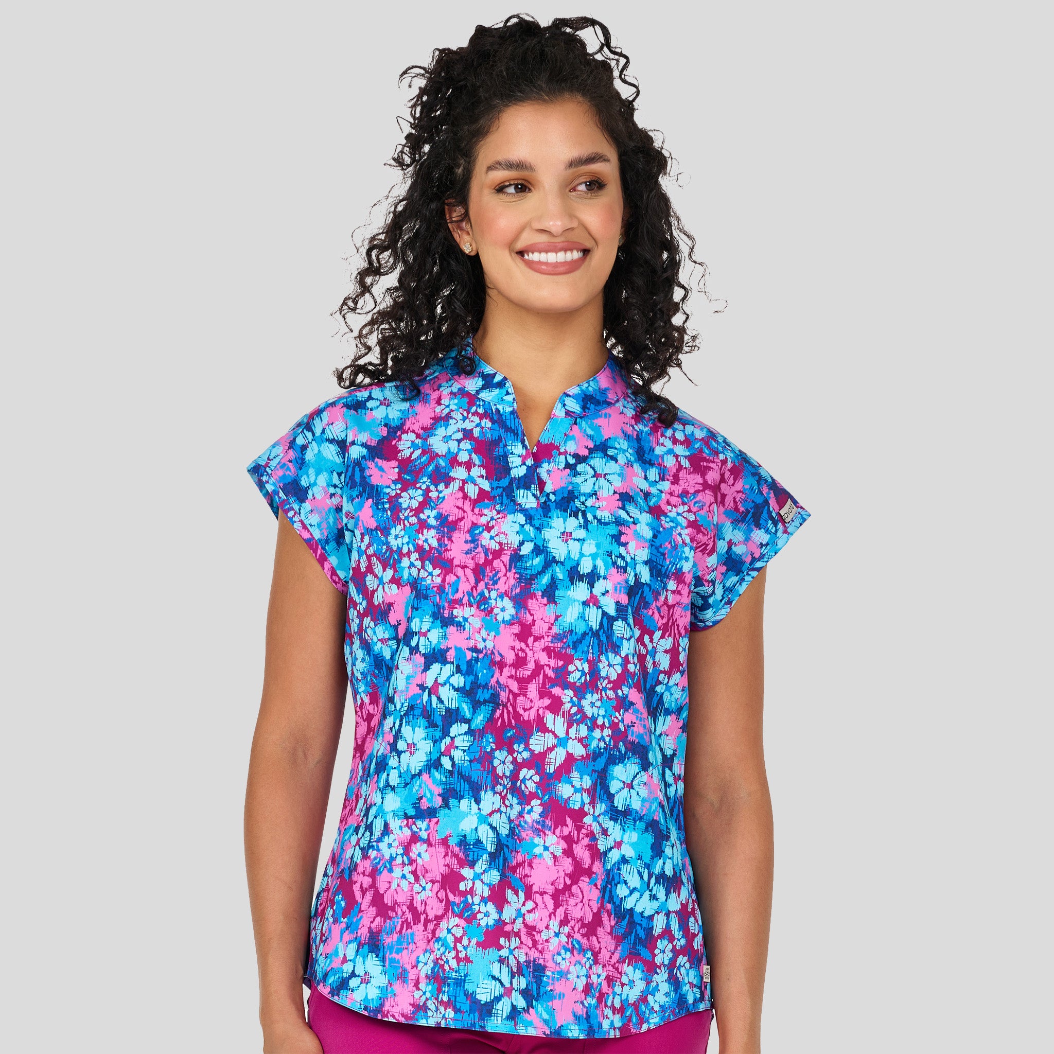 Diana Print Top | Floral Fusion