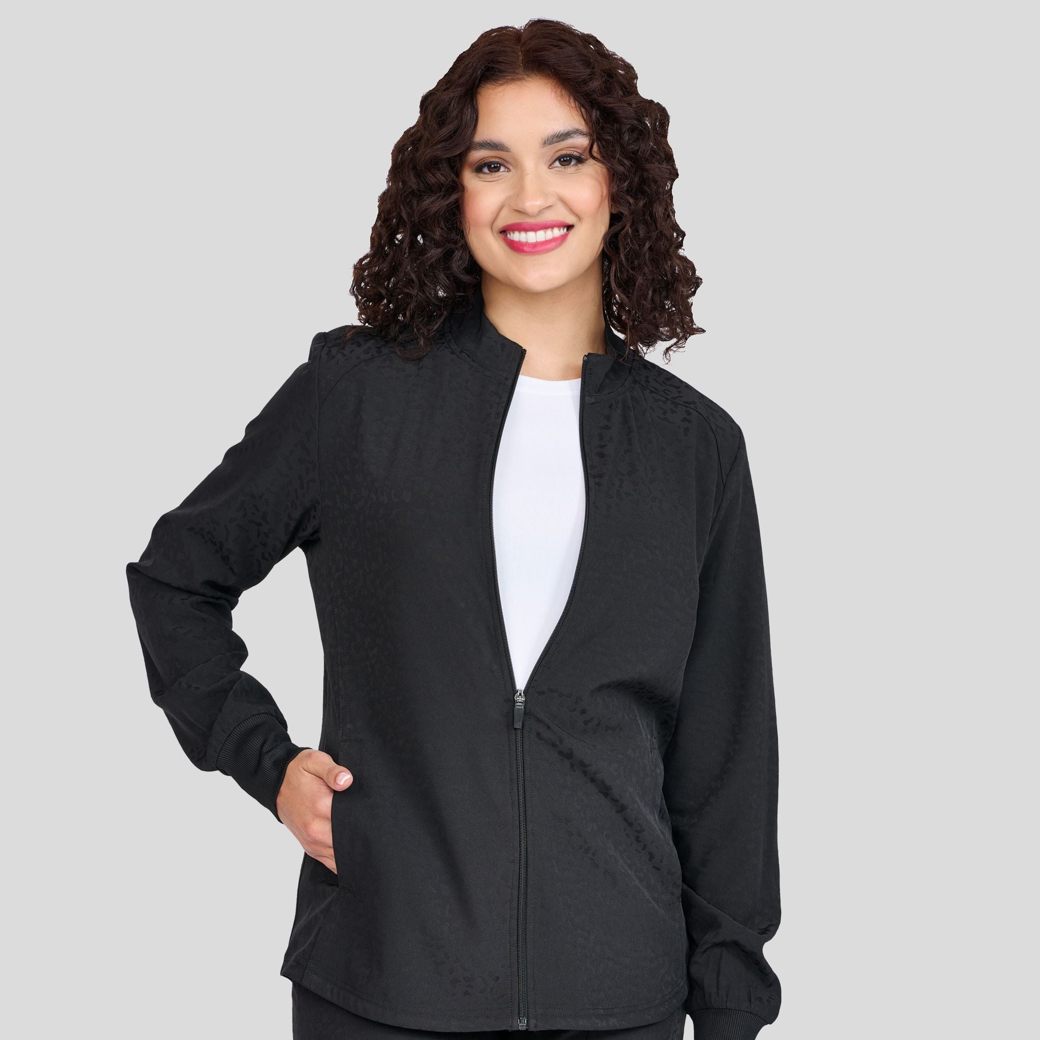 Cheetah Warm-Up Jacket | Black